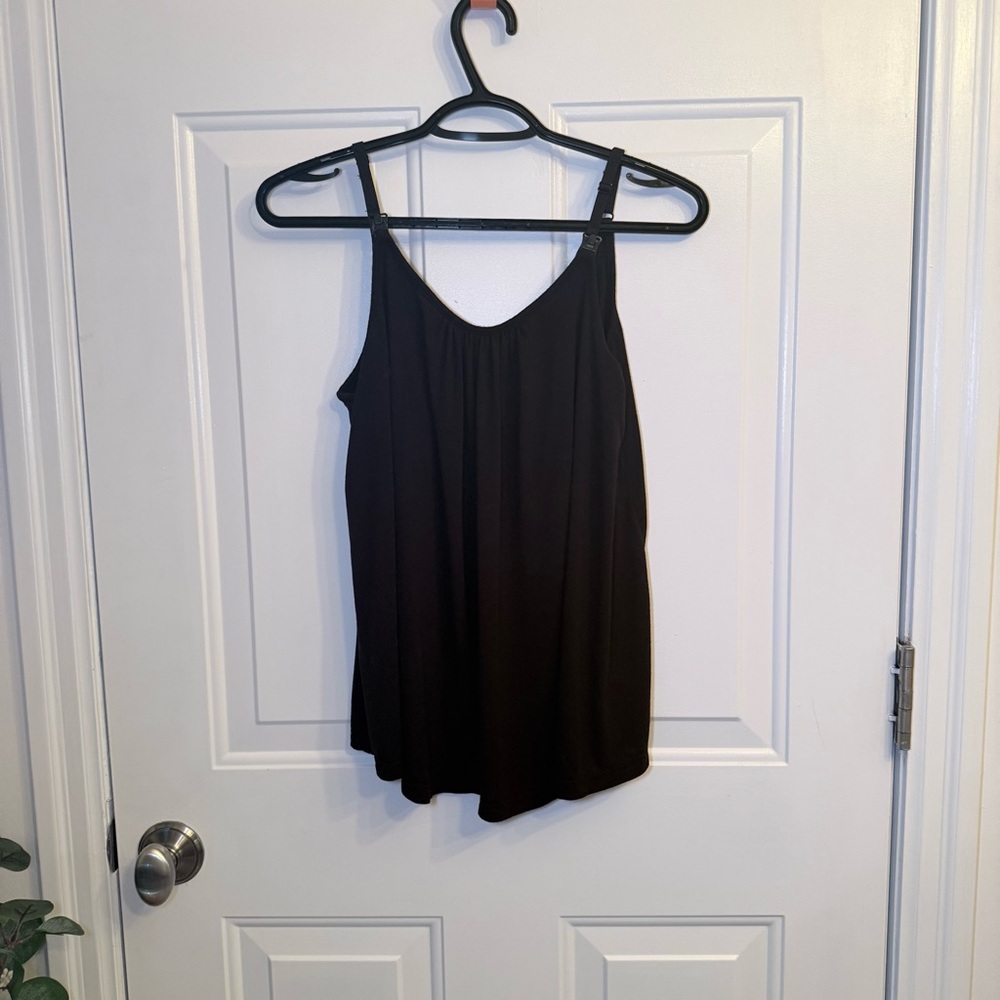 Old Navy Women's Black Camisole Nursing Top
